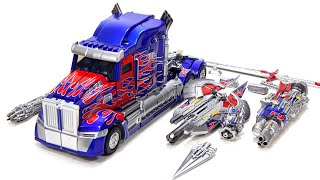 Transformers KO BMB BS 03 Oversize Knight Otpims Prime Truck Vehicle Car Robot Toys