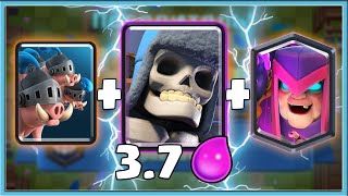😡 TOXIC DECK IN 2022! GIANT SKELETON + MOTHER WITCH + ROYAL HOGS / Clash Royale