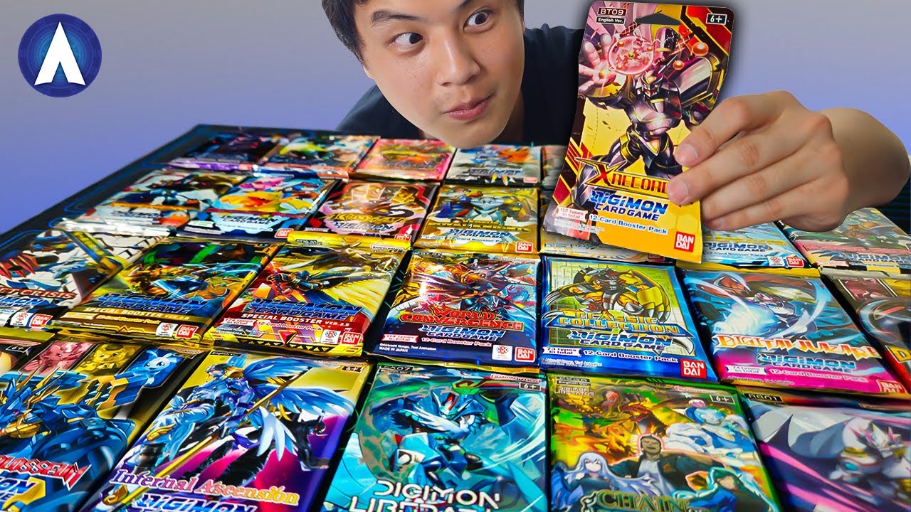 Открываем ВСЕ КОГДА-ЛИБО СОЗДАННЫЕ наборы Digimon!!! | История карточной игры Digimon TCG