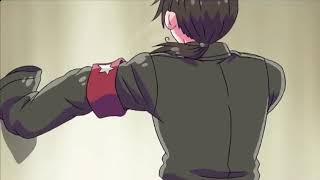 China throws tantrum and breaks wall Hetalia Japanese audio with subtitles 