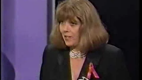 Diana Rigg wins 1994 Tony Award for Best Actress i...