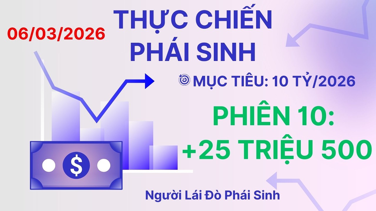 TOP 1 PHÁI SINH VIỆT NAM - HÀNH TRÌNH 10 TỶ #trading #phaisinh #chungkhoan #cophhieu