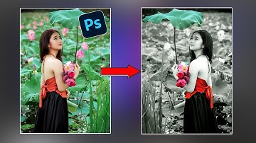 How to Color Part of an Image in Photoshop | Partly B+W