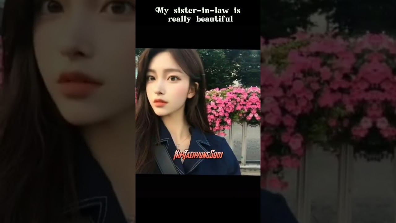 Taehyung'S Sister Is Really So Beautiful 😍💞#Bts #Shorts #Taehyung #V #Tae