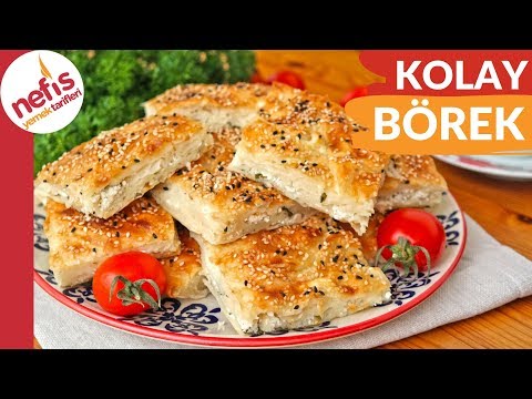 10 DAKİKADA En Kolay Ve En Hızlı Börek Tarifi