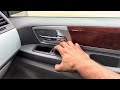 2009 Chrysler Town & County passenger window won’t work go up or down fix