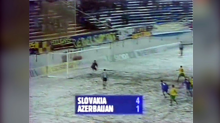 Slovakia-Azerbaijan 4:1  / 1995
