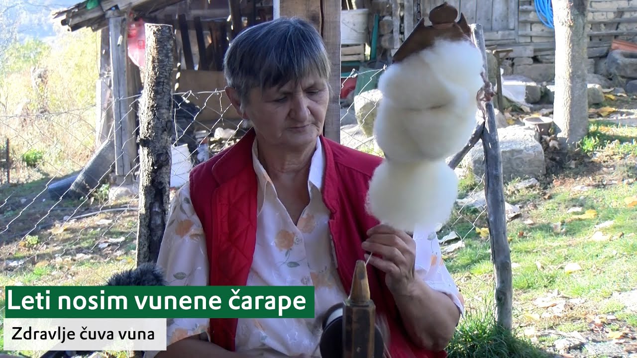 Leti nosim vunene čarape