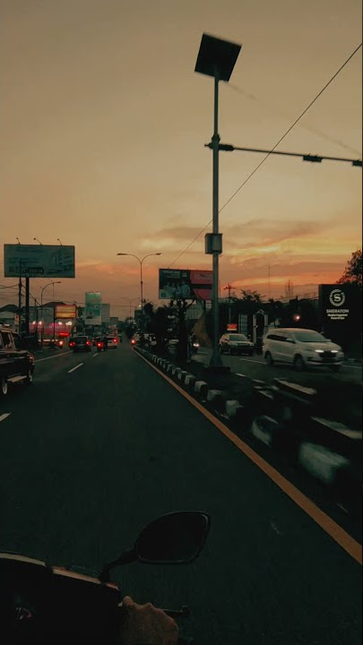 story WA sunset view bila kau pergi jauh ingatlah aku