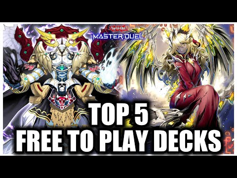 TOP 5 FREE to PLAY DECKS in MASTER DUEL!