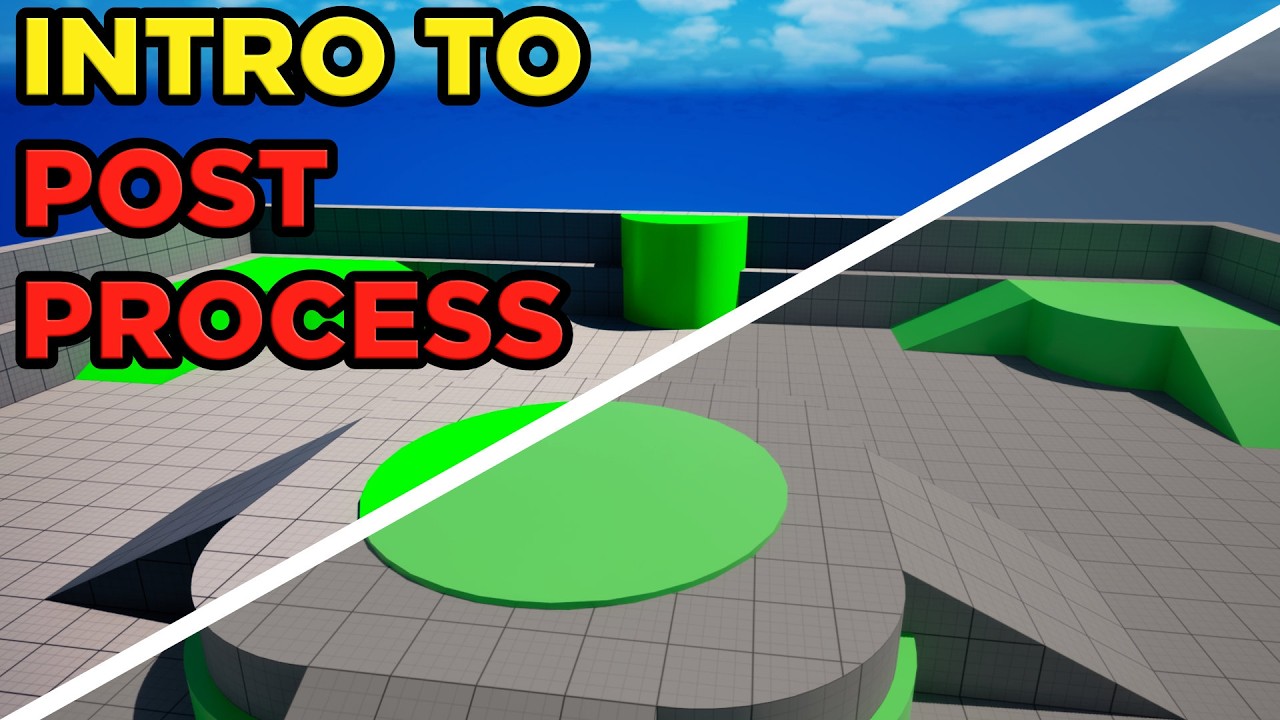 START using Post Processing - Make your First Game in Unreal Engine #35 ...