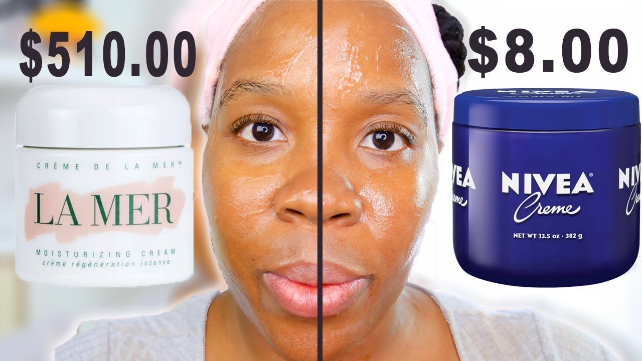 LA MER vs. Nivea Creme! Nivea Creme vs. La Mer! Luxury Skincare vs.  Drugstore Skincare! 