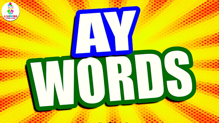 The AY WORD FAMILY for KIDS! (Word Families Reading Series) | Learn the AY Words with Sentences