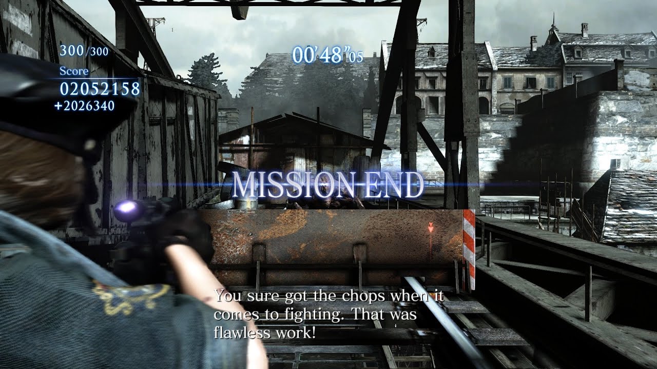 Resident Evil 6 (Biohazard 6) - The Mercenaries No Mercy - Steel Beast - Helena Costume - 300 combo