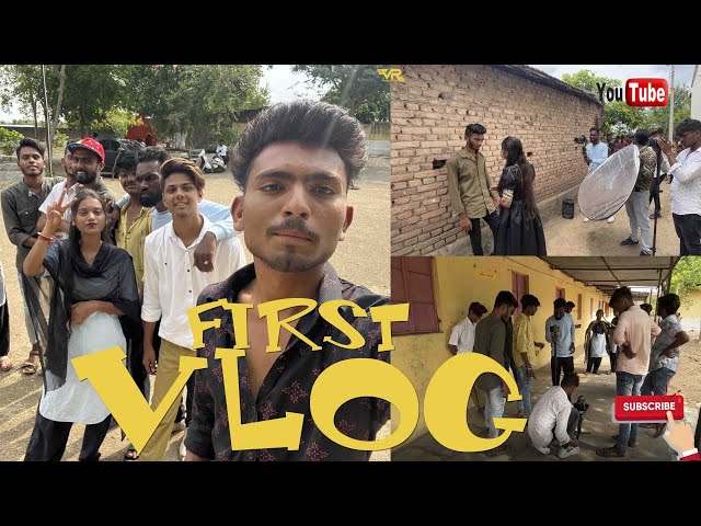 First Vlog Saajani Song -  | Ansh Jadhao - Janhavi Gadling | Vivek Rangari (VR) | Rohit Mundhre (RM) class=