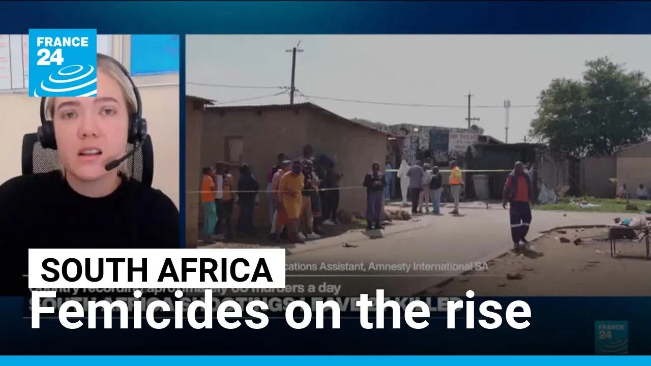 Femicides on the rise in South Africa • FRANCE 24 English
