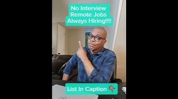 No Interview Remote Jobs (That Are Always Hiring)