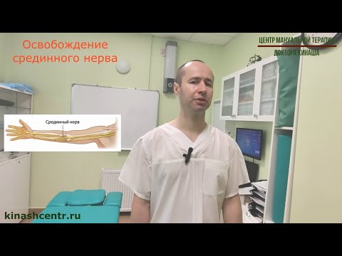 Освобождение срединного нерва. Боль в руке, кисти.