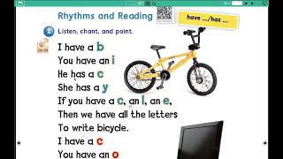 unit 1 - Rhythms and Reading (have - has) - الصف الثالث والرابع ابتدائي - WE CAN 3 - First Term