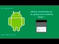 Menús contextuales en Android - Parte 1