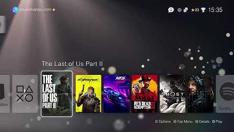 PS5 Official Boot Screen + UI Concept
