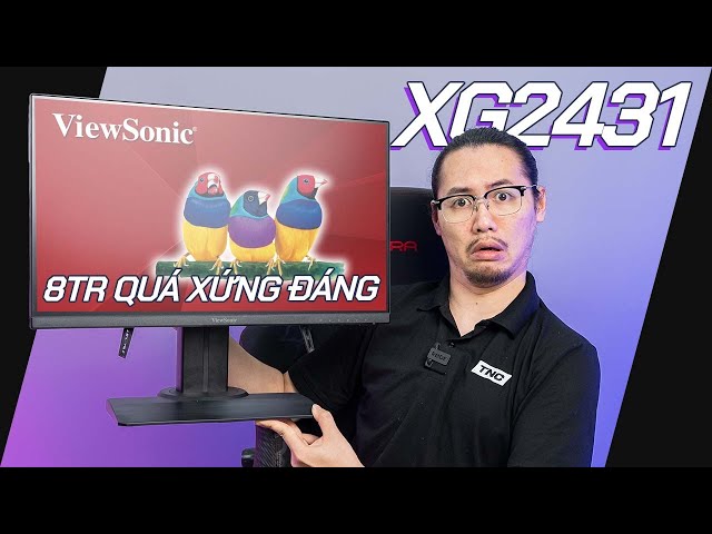 Màn 24 inch Giá Cao! NHƯNG QUÁ XỨNG ĐÁNG! - Đánh Giá Chi Tiết Màn Hình Gaming ViewSonic XG2431