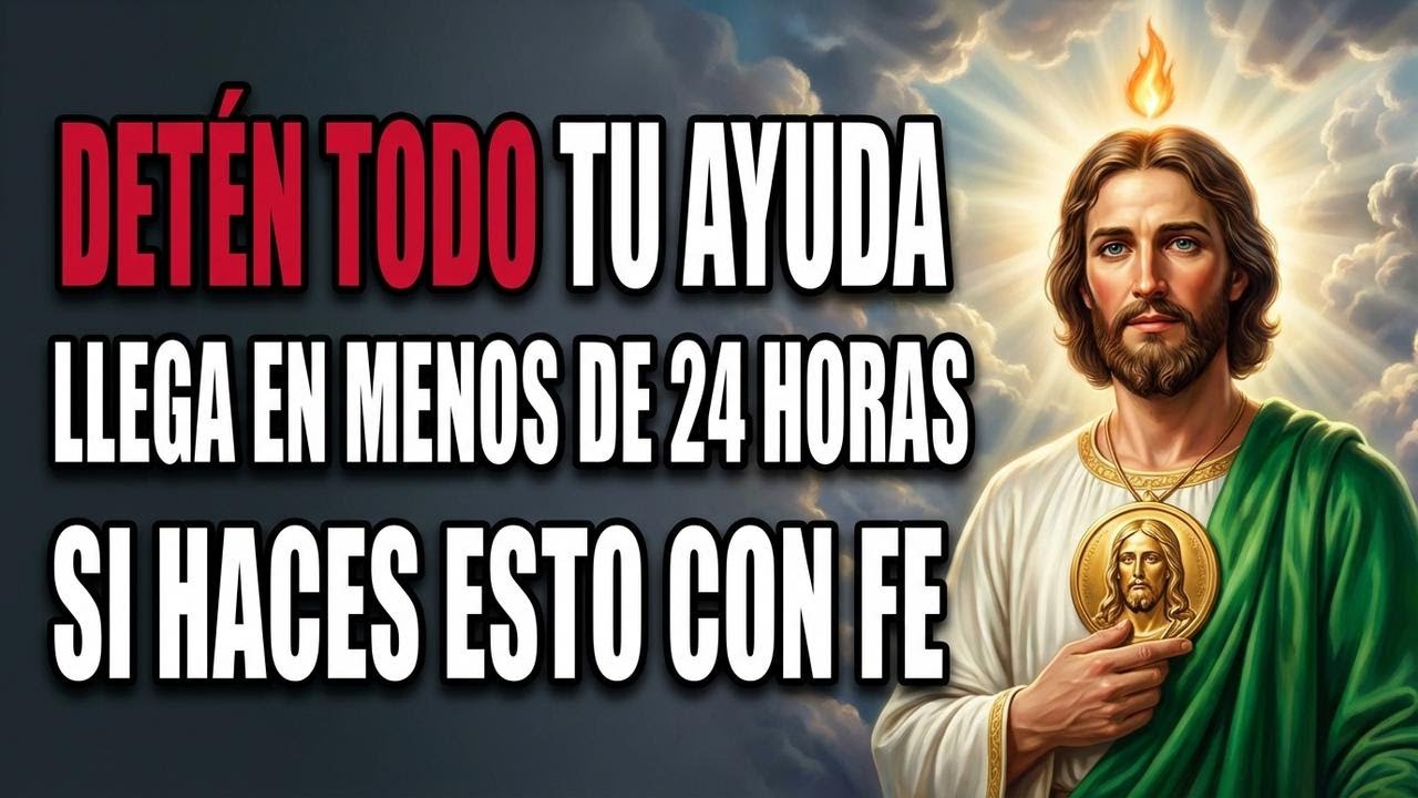 🛑 ¡DETÉN TODO! Tu ayuda llega en menos de 24 horas si haces esto con fe.