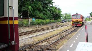 ครอบครัวจิ้งจอกสยาม นั่งรถไฟฟรีขากลับ หัวลำโพง รังสิต