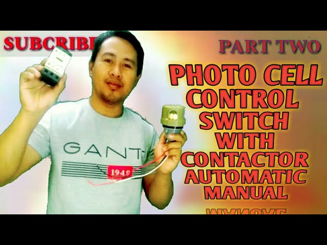 Connect Photo Sensor Switch With Contactor 2024