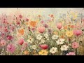 Vintage floral free tv art wallpaper screensaver home decor samsung oil painting digital wildflower