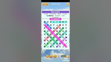 Level 211 - Level 220 Walkthrough - Word Search