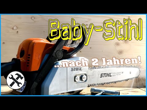 Video: Welk gewicht is Stihl-staafolie?