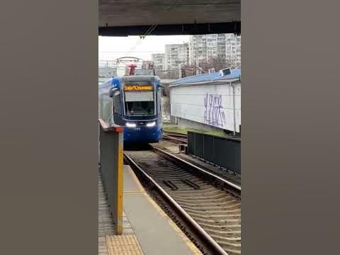 Київ, швидкісний трамвай. - YouTube