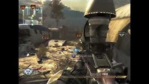 Modern Warfare 2 - Tactical Nuke On Scrapyard with Commentary (UMP45)