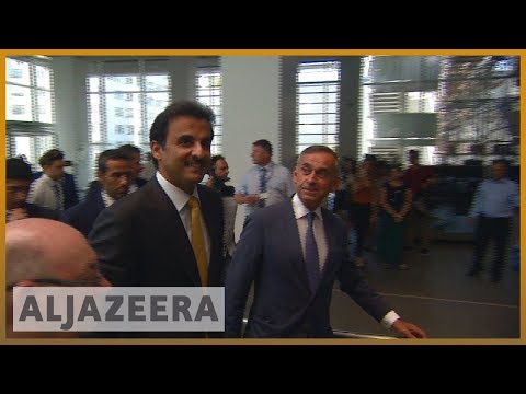 ?? ?? Qatari emir visits London to rally international support | Al Jazeera English