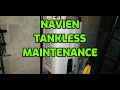 Navien Tankless Hot Water Maintenance