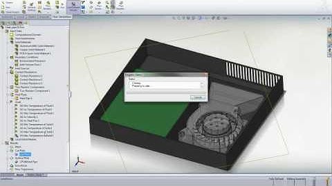 Electronic Cooling Module  Simulation Packages  SOLIDWORKS