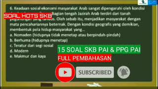 Soal Skb Pai Pppk Kemenag  Pembahasan newupload2021 Mudahmudahan Bermanfaat