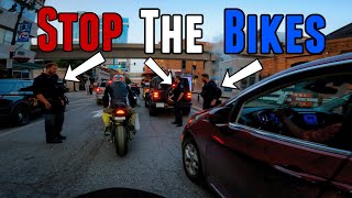 THE COPS TRIED RAIDING OUR GROUP RIDE...