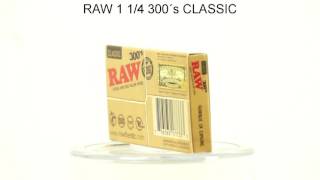 Papel Raw 300's de Liar. Cajetilla con 300 papelillos Online