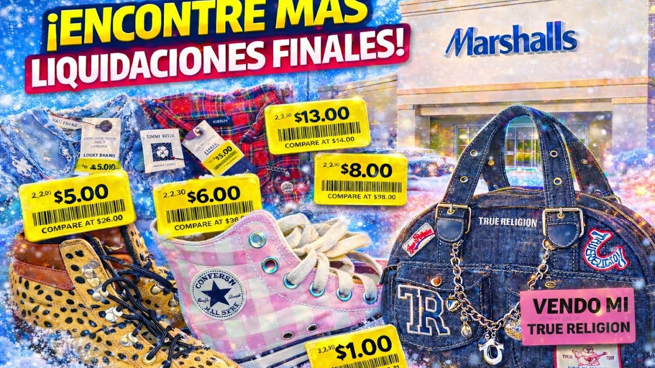 Liquidaciones finales en Marshalls ❄️ y VENDO mi True Religion 👜