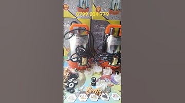 máy bơm chìm 12v sử dụng bình ắc quy