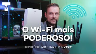 WiFi 7 no Brasil! O FIM DA INTERNET LENTA com os novos roteadores Acer Predator Connect!