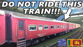 The WORLD'S WORST Sleeper Train (Sorry Sri Lanka!)
