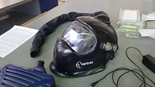 Сварочная маска Optrel e640 с принудительной подачей воздуха  е 3000. Маска за 160к.