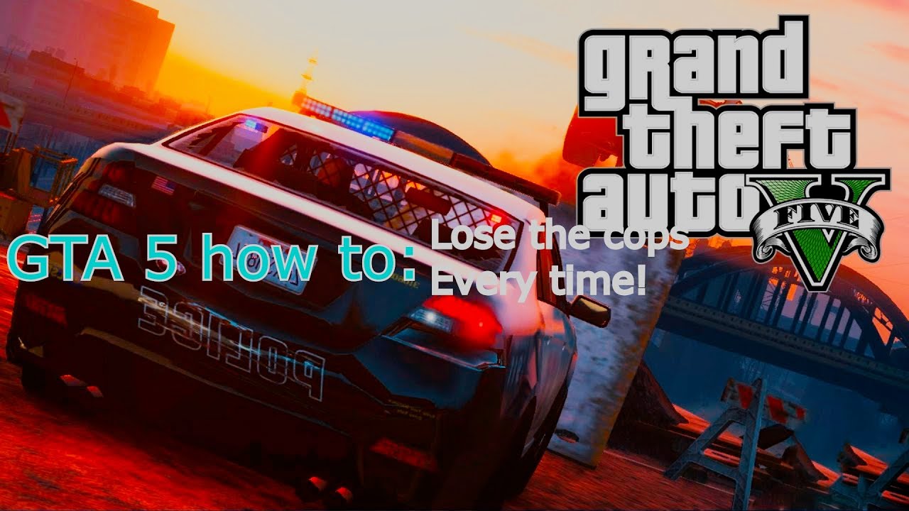 GTA 5 2 steps to lose the cops every time ! YouTube