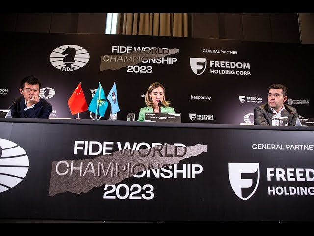 Press Conference after Tiebreak  2023 FIDE World Championship