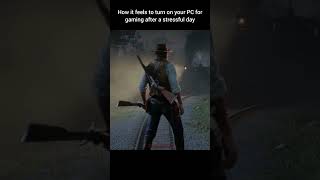 The best time of the day #rdr #rdr2 #arthurmorgan #pc #gaming #rdr2memes #gamingmemes #memes #fypシ