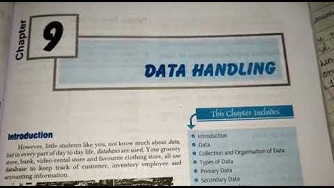 Class 6 chapter 9 Data Handling Part 2 exercise 9.2,9.3,9.4