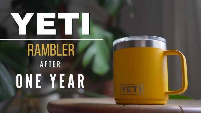 YETI - Rambler 12 oz. Bottle with Hotshot Cap This is newness all around.  The new 12 oz bottle holds just the right amount of caffeine for a quick  hit in the